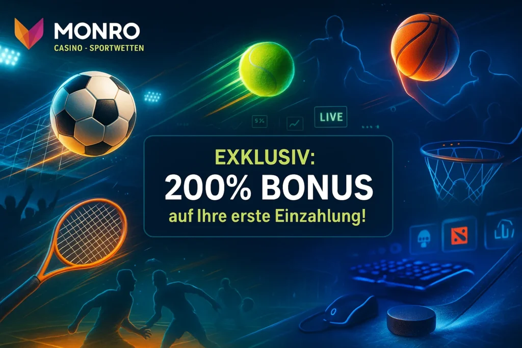 Monro Casino Sportwetten - Top Angebote und Quoten