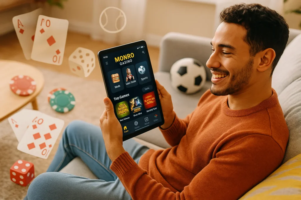 Monro Casino App - Vorteile und Features