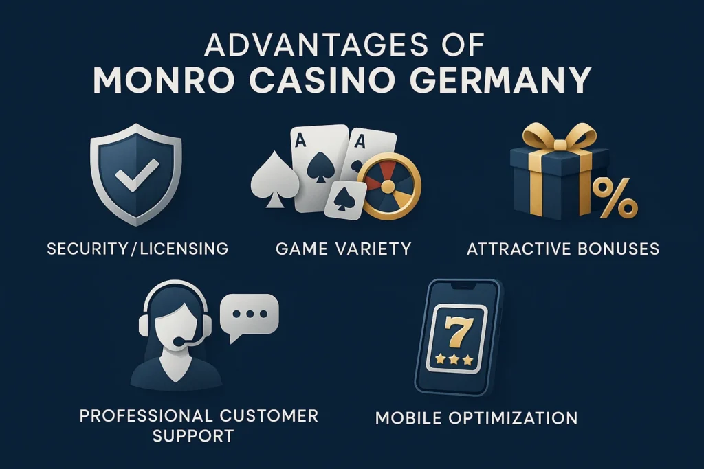 Monro Casino Deutschland - Vorteile und Übersicht